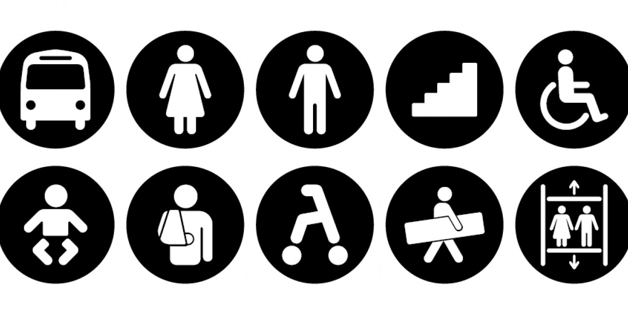 Esteettomyyden itsearviointi logo
