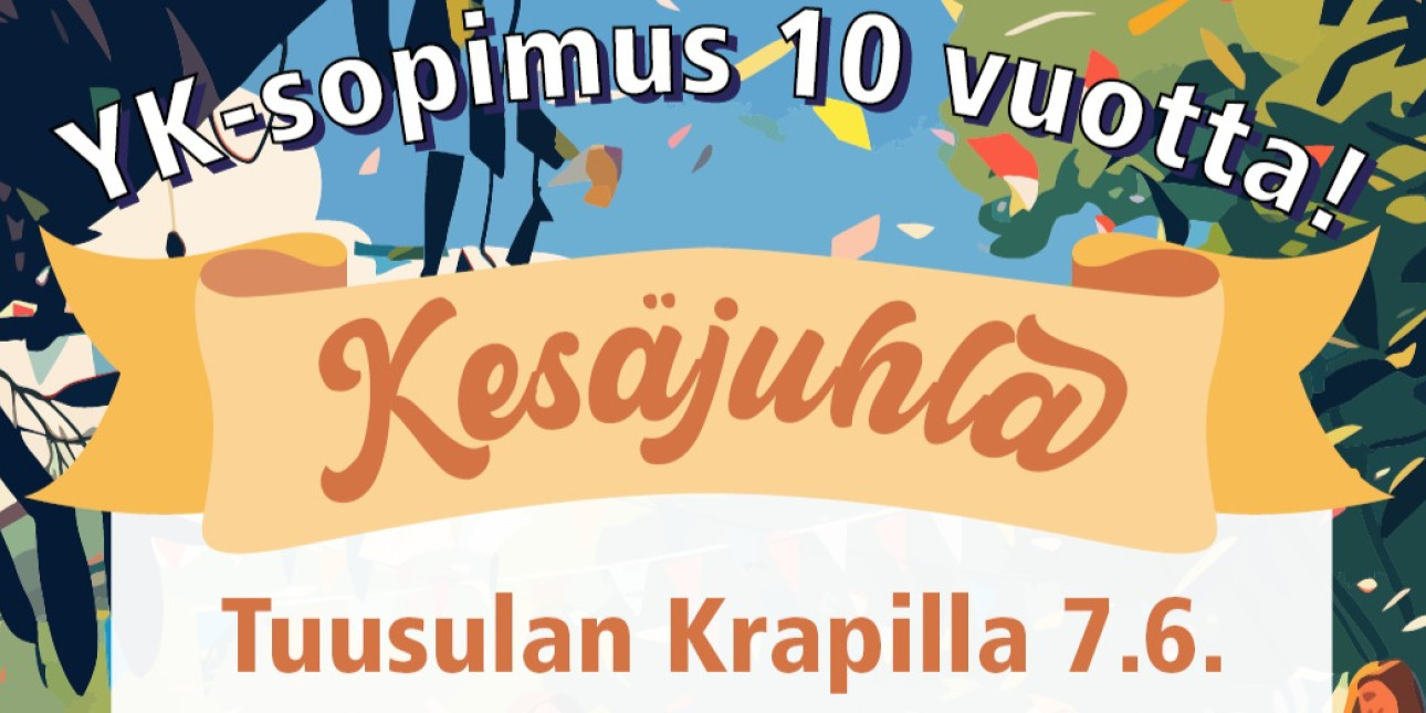 YK-sopimus 10-vuotta mainos
