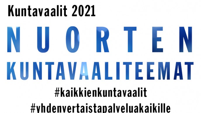 Invalidiliiton nuorten Kuntavaaliteemat 2021. Kuvituskuva.