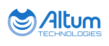 Altum Technologies sininen logo